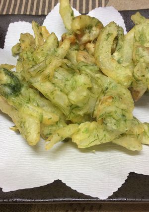 市田柿と青のりのかき揚げ-レシピのメイン写真