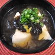 もずくと豆腐と大根卸しのお吸物