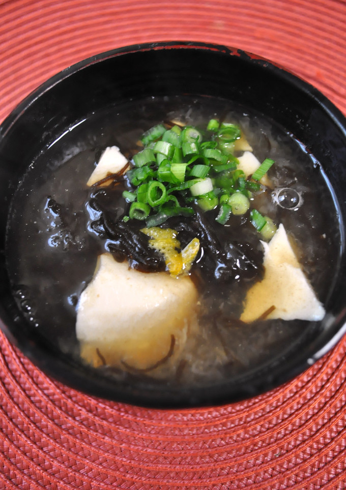 もずくと豆腐と大根卸しのお吸物-レシピのメイン写真