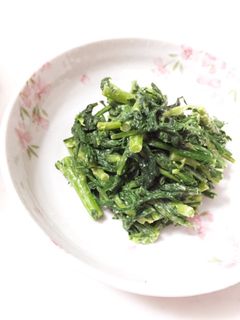 春菊の味噌マヨ和え-レシピのメイン写真