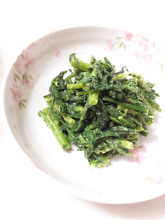 春菊の味噌マヨ和え-レシピのメイン写真