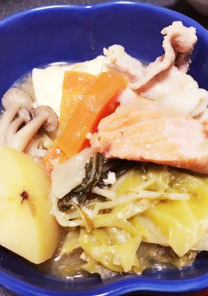 簡単 ごま味噌豆乳鍋-レシピのメイン写真
