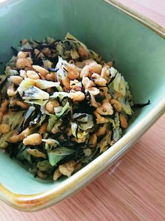 キャベツとひじきの和え物-レシピのメイン写真
