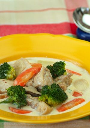 鶏肉の粒マスタード煮-レシピのメイン写真