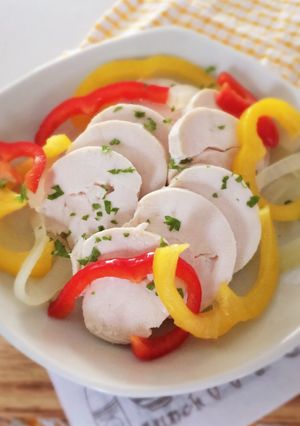 鶏胸肉でしっとり鶏ハム-レシピのメイン写真