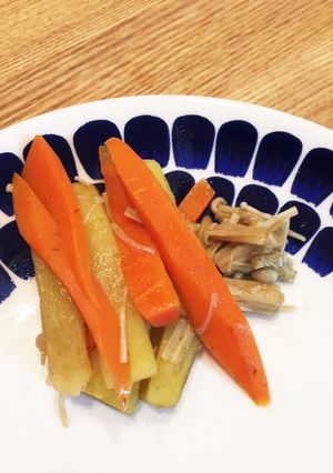 簡単！幼児食 にぎって食べられるきんぴら-レシピのメイン写真