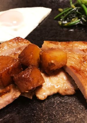 パイン缶で柔らか付け焼-レシピのメイン写真