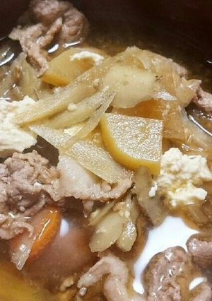 うちの けんちん汁♪(豚肉)-レシピのメイン写真