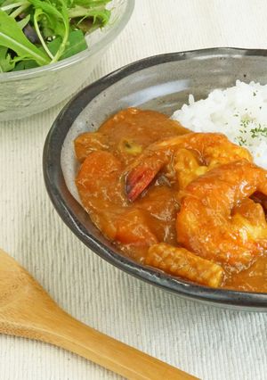 えびみそシーフードカレー-レシピのメイン写真