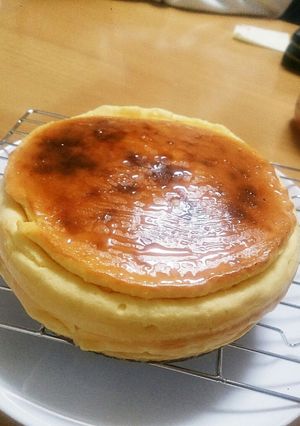 クリームチーズとパルテノでチーズケーキ-レシピのメイン写真