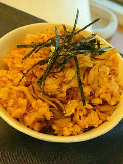 ピリ辛キムチ炊き込みご飯-レシピのメイン写真