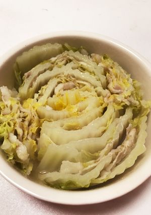 レンジで☆豚バラ白菜-レシピのメイン写真