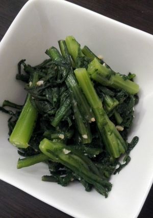 簡単！春菊の酢味噌合え-レシピのメイン写真