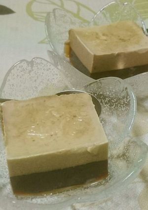 簡単 黒糖と生クリームの寒天ゼリー-レシピのメイン写真