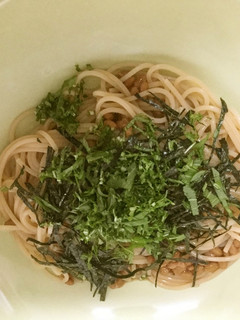 納豆パスタ-レシピのメイン写真