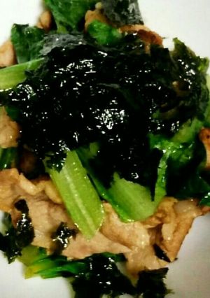 すぐ出来る☆ロメインレタスと豚肉炒め-レシピのメイン写真