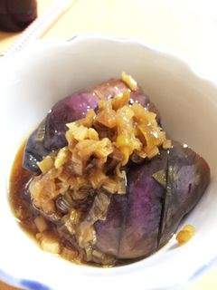 茄子のネギソース浸し-レシピのメイン写真