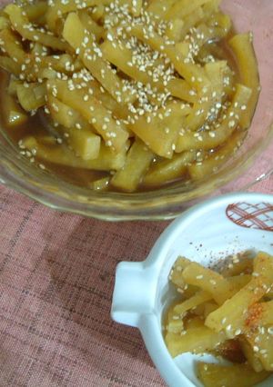 たくわんのキンピラ-レシピのメイン写真