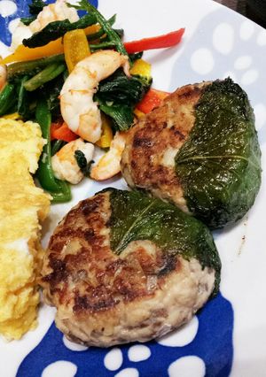 鯵ハンバーグ-レシピのメイン写真