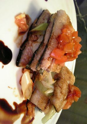 ミルフィーユde秋刀魚ソテー-レシピのメイン写真