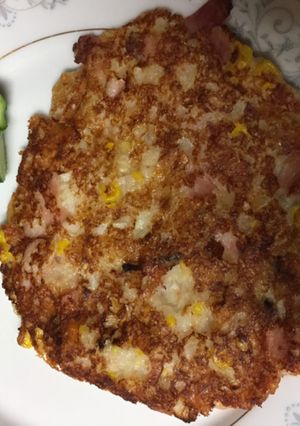 長芋のトウモロコシ・ベーコン・チーズ焼き-レシピのメイン写真