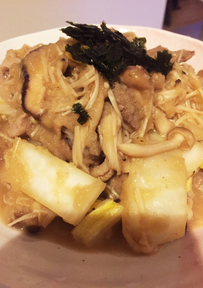 たっぷりきのこと豚肉のみぞれ煮-レシピのメイン写真
