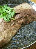 鮪のあら・黒胡椒にんにくステーキ