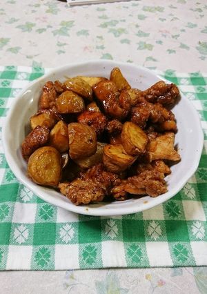 じゃがいもと鶏から揚げの甘酢からめ-レシピのメイン写真