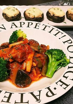 鶏肉のトマト煮込み(ラタトゥイユ)-レシピのメイン写真