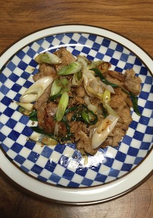 たっぷり胡麻のネギ豚-レシピのメイン写真