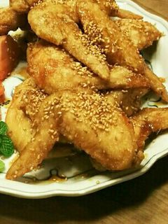 名古屋風♡手羽先の甘辛揚げ-レシピのメイン写真