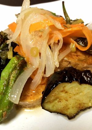 さっぱり美味しい♪揚げ野菜の洋風香味ダレ-レシピのメイン写真