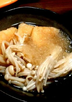 冬に美味しい♪エノキのみぞれ煮ฅ•ω•ฅ-レシピのメイン写真