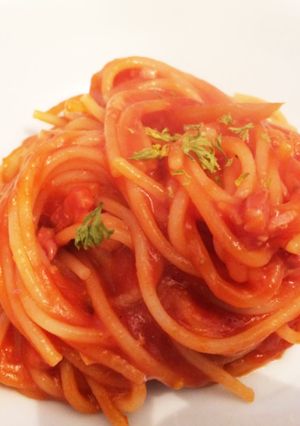 ソースも残さず食べれる♡パスタ^^-レシピのメイン写真