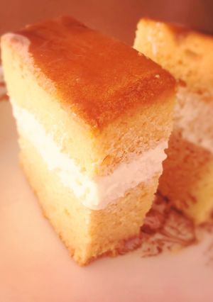 糖質制限◆大豆粉でとろ生カステラ風ケーキ-レシピのメイン写真