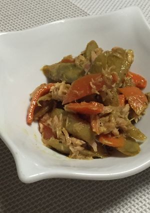 ツナ入りきんぴらカレー風味-レシピのメイン写真