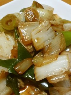 超簡単!白菜と長ねぎのコク旨中華炒め♪-レシピのメイン写真