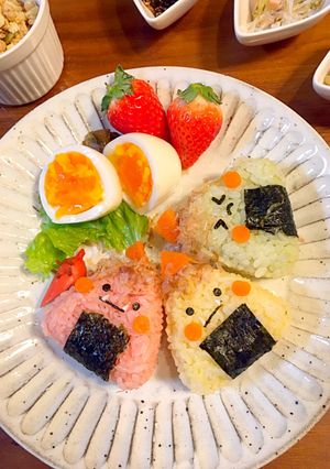 デコふりで鬼ギリ-レシピのメイン写真