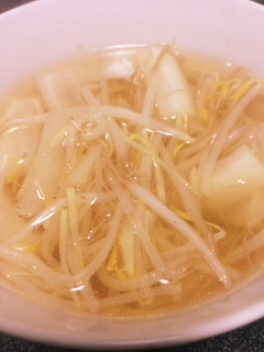 もやしと大根と生姜のスープ-レシピのメイン写真