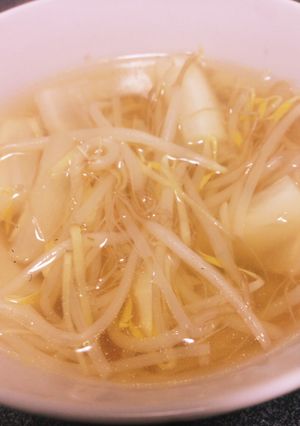 もやしと大根と生姜のスープ-レシピのメイン写真
