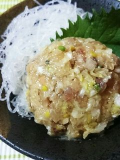 鯵のなめろう-レシピのメイン写真