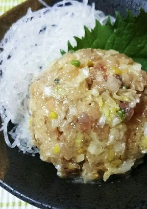 鯵のなめろう-レシピのメイン写真