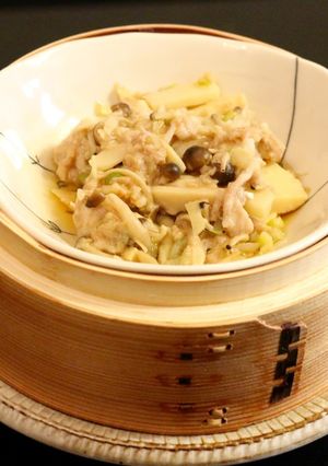 豚ロースの中華セイロ蒸し-レシピのメイン写真