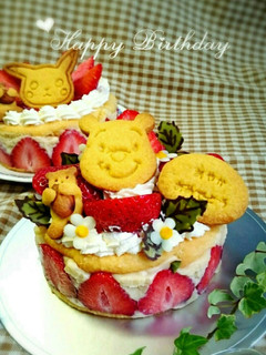 小さな贈り物12cm苺のフレジエ2017-レシピのメイン写真