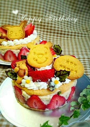 小さな贈り物12cm苺のフレジエ2017-レシピのメイン写真