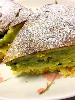 簡単な柚子抹茶チーズケーキ-レシピのメイン写真