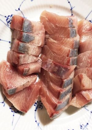 我が家のぶりの刺身-レシピのメイン写真
