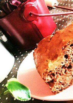 ＨＭで林檎ケーキのチョコバージョン♪-レシピのメイン写真