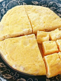 【離乳食後期】レンチン手づかみ卵焼き-レシピのメイン写真