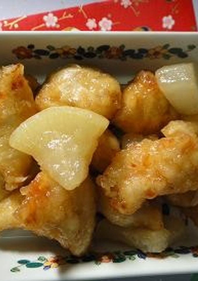 鶏ささみと大根の甘酢醤油煮-レシピのメイン写真